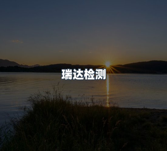 关于瑞达检测